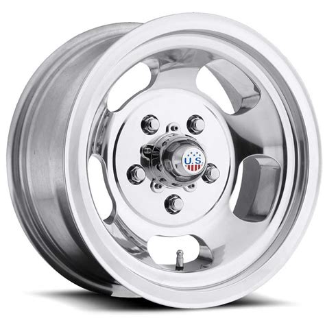 slotted aluminum wheels|US Mags U101 Indy Polished Wheels.